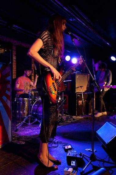 Alex Gehring with Ringo Deathstarr at the Electric Owl, Vancouver, June 21 2011. Ashley Tanasiychuk photo