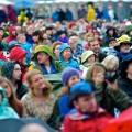Audiences braving the weather at the Vancouver Folk Music Festival July 15 2011. Christopher Edmonstone photo