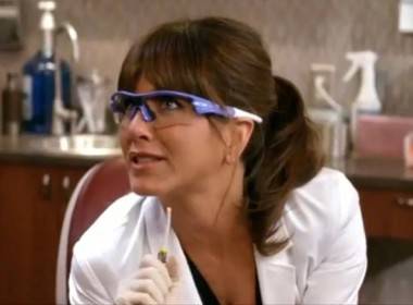 Jennifer Aniston in Horrible Bosses (2011).