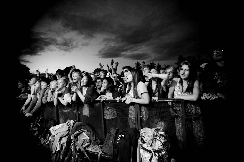 Mother Mother audience* Audience at Summer Live, July 8 2011. Anja Weber photo
