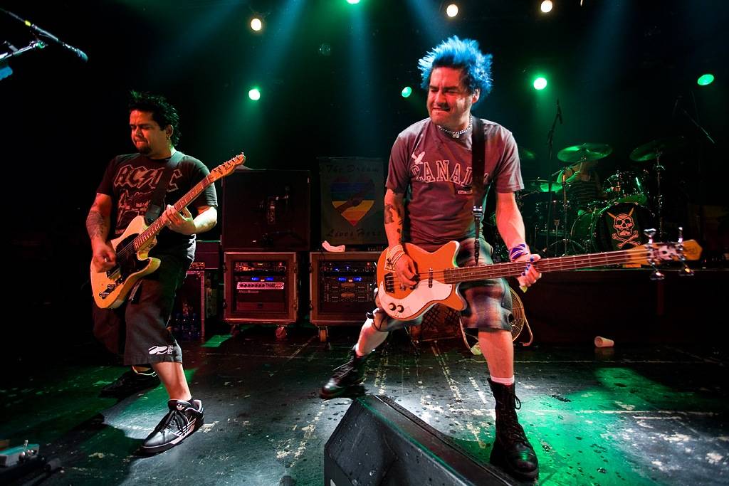 NOFX at the Commodore Ballroom, Vancouver, July 1. Jason Statler photo