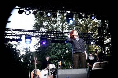 Neko Case at Stanley Park, Vancouver, July 9 2011. Anja Weber photo