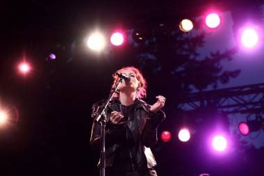 The New Pornographers at Summer Live in Stanley Park, Vancouver, July 9 2011. Anja Weber photo