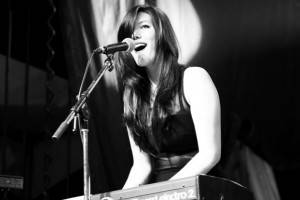 Jacelyn Brown with Said the Whale at Stanley Park, Vancouver, July 9 2011. Anja Weber photo