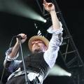 Gord Downie with the Tragically Hip at Shaw Park, Winnipeg, July 7 2011. Stephanie Willer photo