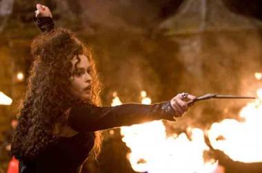 Helena Bonham Carter in Harry Potter and the Half Blood Prince. 