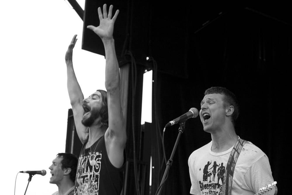 hollerado2* Hollerado at Edgefest 11, Downsview Park Toronto July 9 2011. Heather Orr photo