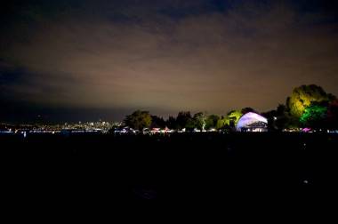 Beautiful evening at Vancouver Folk Music Festival, Vancouver, June 15 2011. Christopher Edmonstone photo