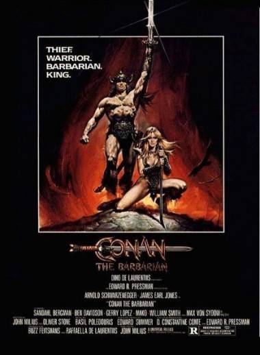 Conan 1982 movie poster.