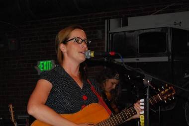 Laura Veirs & The Hall Of Flames at the Tractor Tavern, Seattle, Aug 4 2011. Photo by Eric Buckler