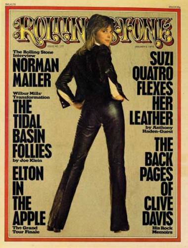 Suzi Quatro images Rolling Stone cover