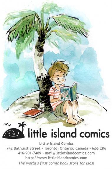 Little Island Comics poster