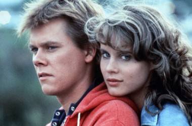 Kevin Bacon and Lori Singer in Footloose (1984).