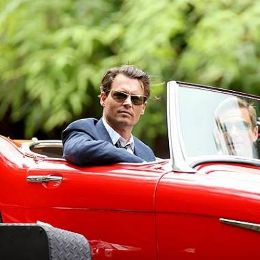 Johnny Depp in The Rum Diary.