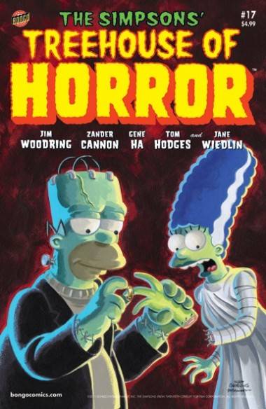 The Simpsons Treehouse of Horror issue 17 cover image