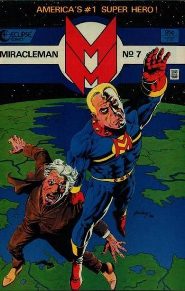 Miracle Man 7 comic book cover
