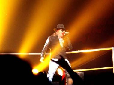 Guns N Roses at Pacific Coliseum photo 2011