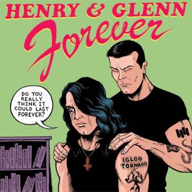 Henry and Glenn Forever comic book art