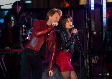 Jon Bon Jovi and Glee's Lea Michele in New Year's Eve image