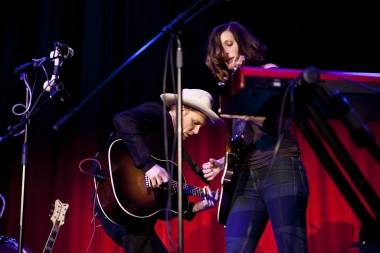 Whitehorse band with Luke Doucet and Melissa McClelland photo
