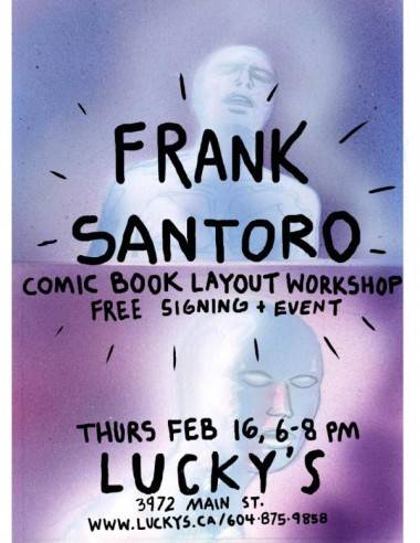 Frank Santoro at Lucky's in Vancouver poster image