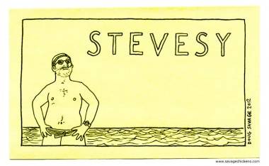 "Stevesy" illustration by Doug Savage for Bill You Murray Me