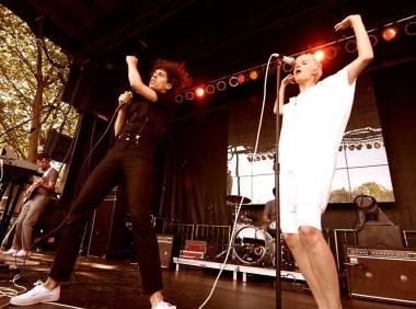 YACHT at Bumbershoot 2011 photo