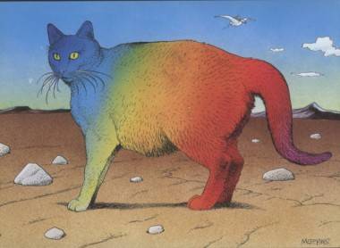 Cat illustration by Moebius