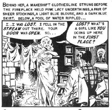 Wally Wood art Came the Dawn