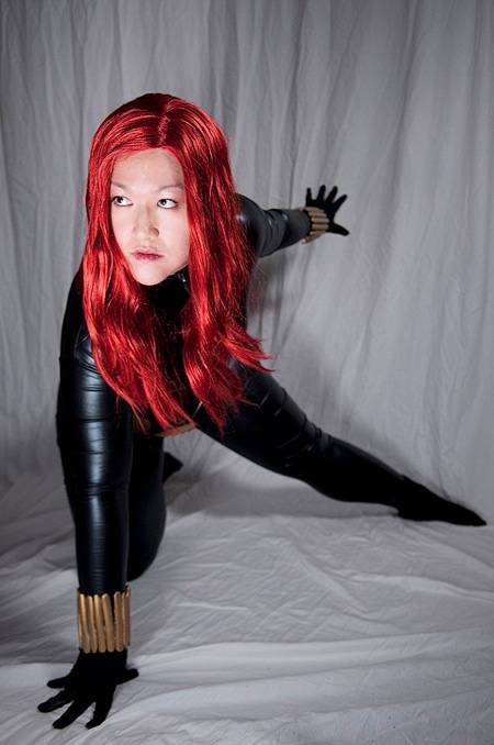 Jaime Q as Black Widow cosplay photo