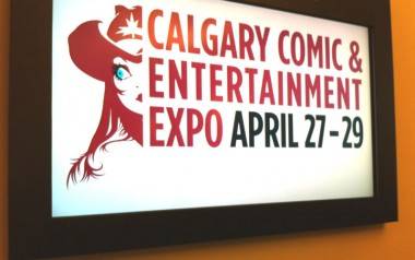 Calgary Comic and Entertainment Expo sign photo