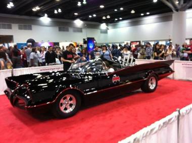 original '60s Batmobile at Fan Expo Vancouver April 22 2012