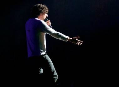 Gary Lightbody with Snow Patrol concert photo