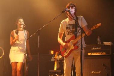 Wendi Rose and Jason Pierce with Spiritualized photo