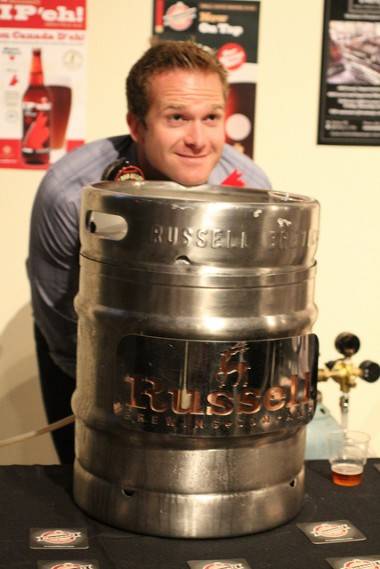 Russell Brewing guy photo