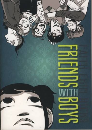 Faith Erin Hicks' Friends With Boys graphic novel book cover