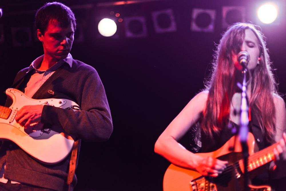 David Longstreth and Amber Coffman with Dirty Projectors photo