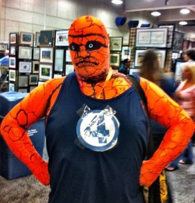 The Thing cosplay at San Diego Comic-Con 2012