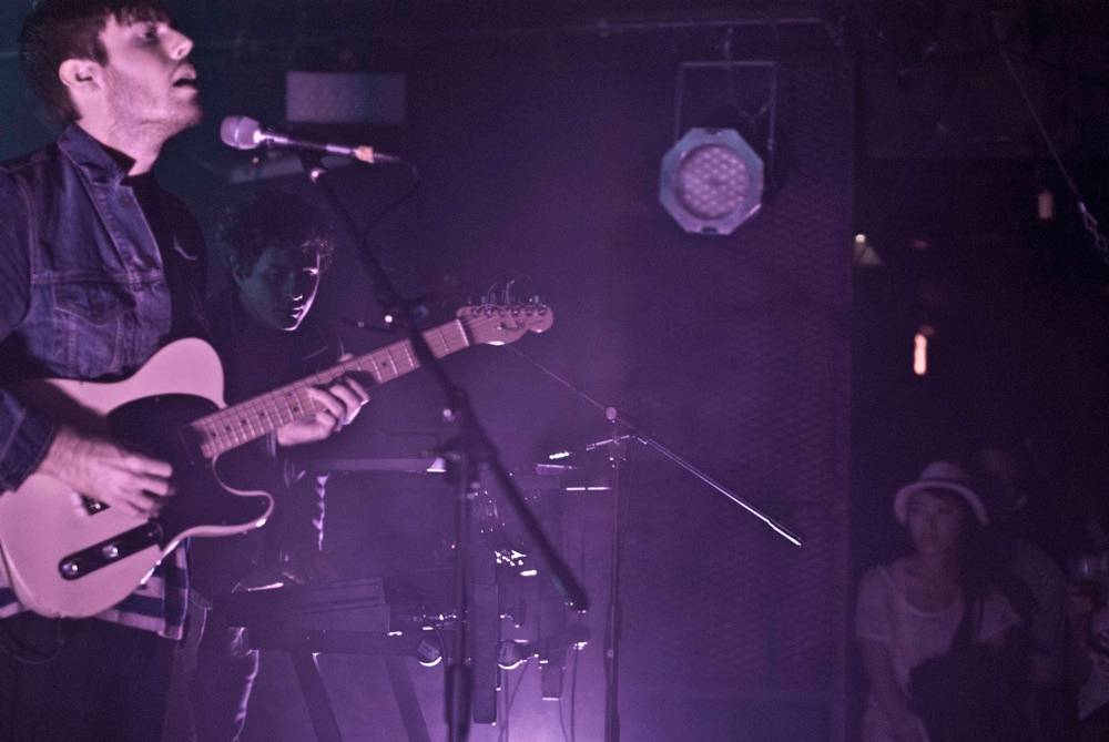 Jack Tatum with Wild Nothing at the Biltmore Cabaret, Vancouver, Sept 7, 2012. Robyn Gerry photo.