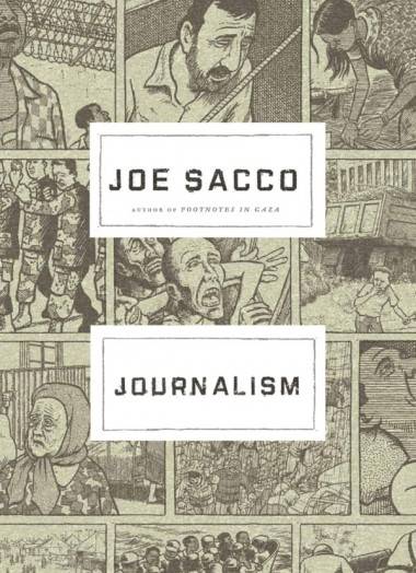 Joe Sacco Journalism book cover