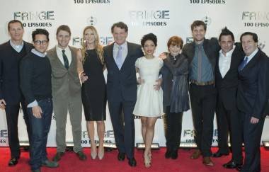 Fringe TV series cast and crew photo