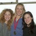 Rachelle Lefevre, Kristanna Loken and Caroline Dhavernas at Whistler Film Festival