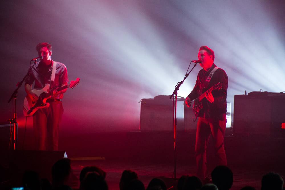 Two Door Cinema Club at the Orpheum, Vancouver, Oct 25 2013. Kirk Chantraine photo.