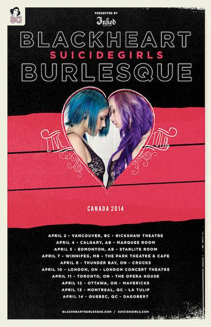 SuicideGirls burlesque in Vancouver