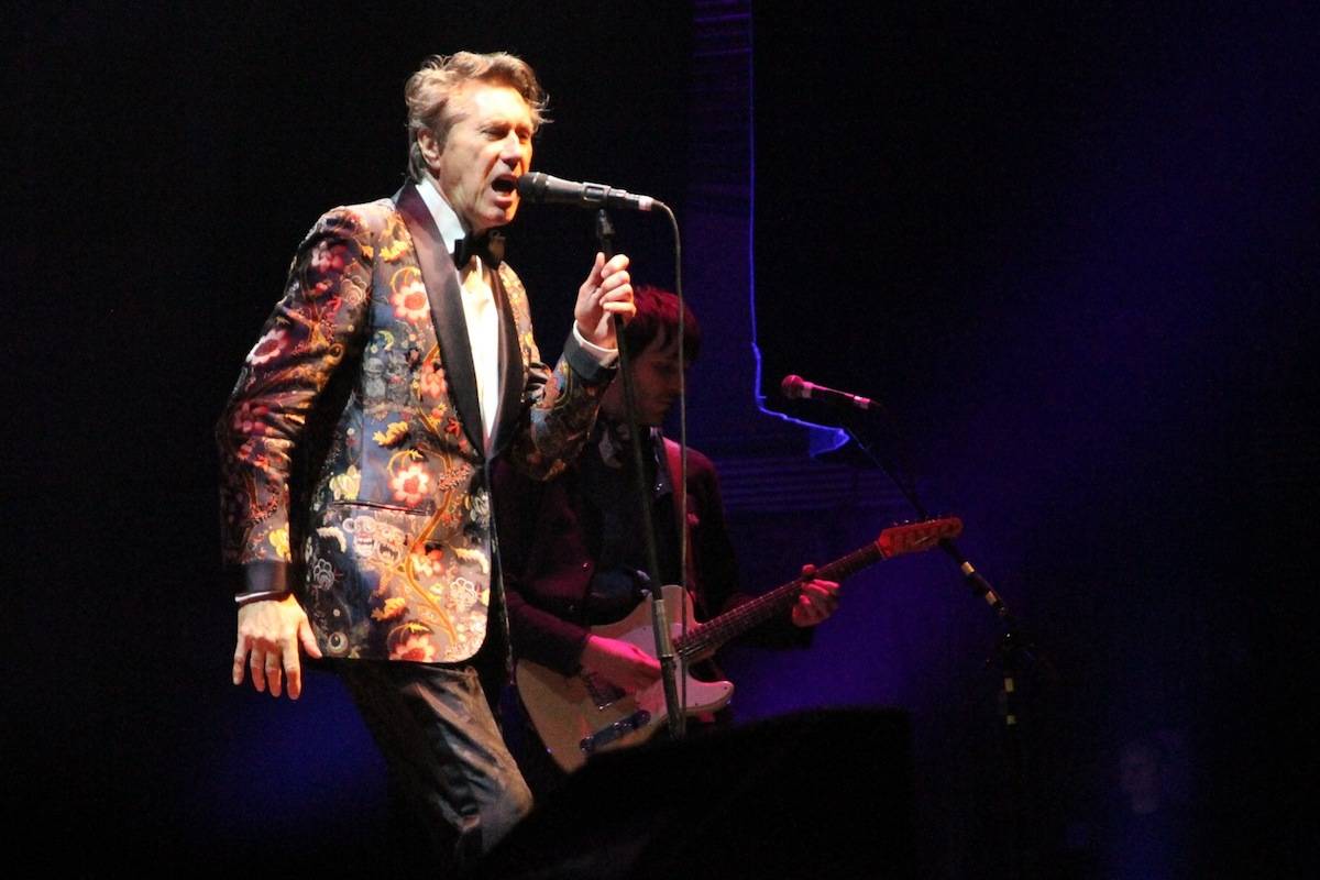 Bryan Ferry at the Queen Elizabeth Theatre, Vancouver, April 5 2014. Robyn Hanson photo.