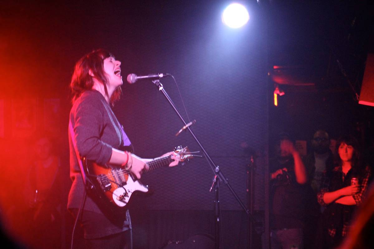 Katie Crutchfield of Waxahatchee at the Biltmore Cabaret, Vancouver