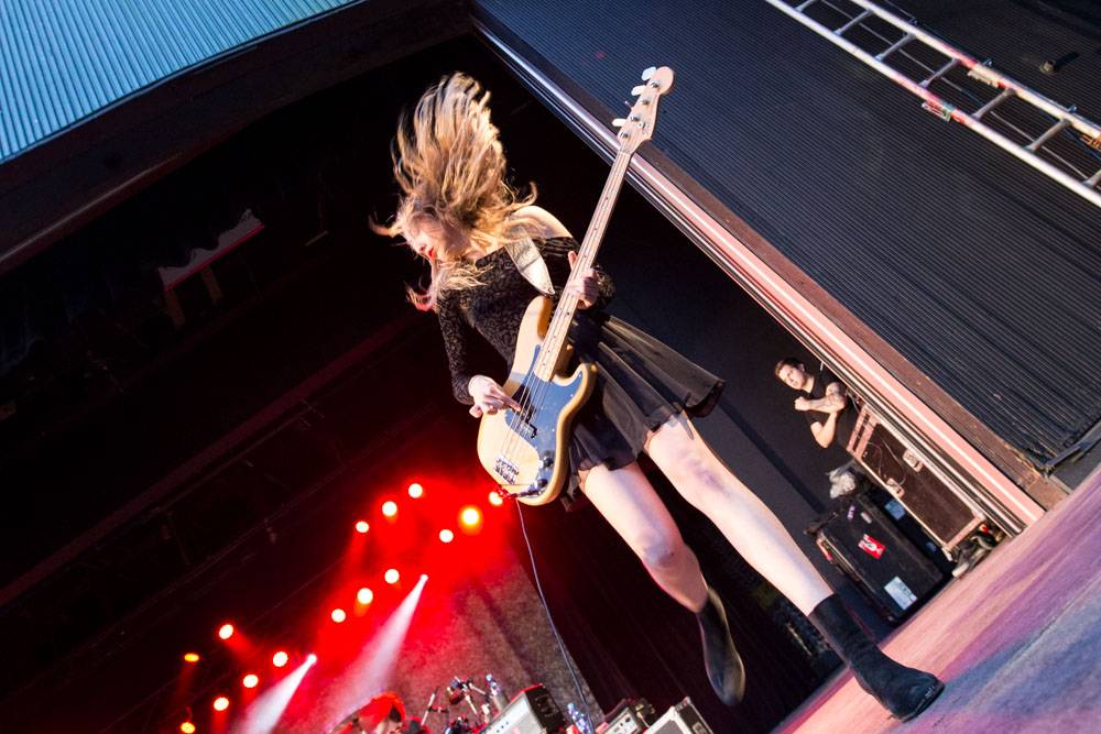 Haim at the Malkin Bowl, Vancouver, May 24 2014. Kirk Chantraine photo.