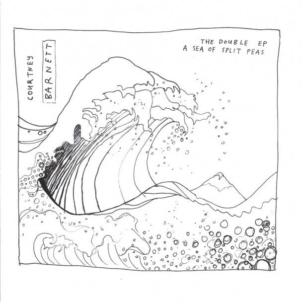 Courtney Barnett The Double EP album cover image