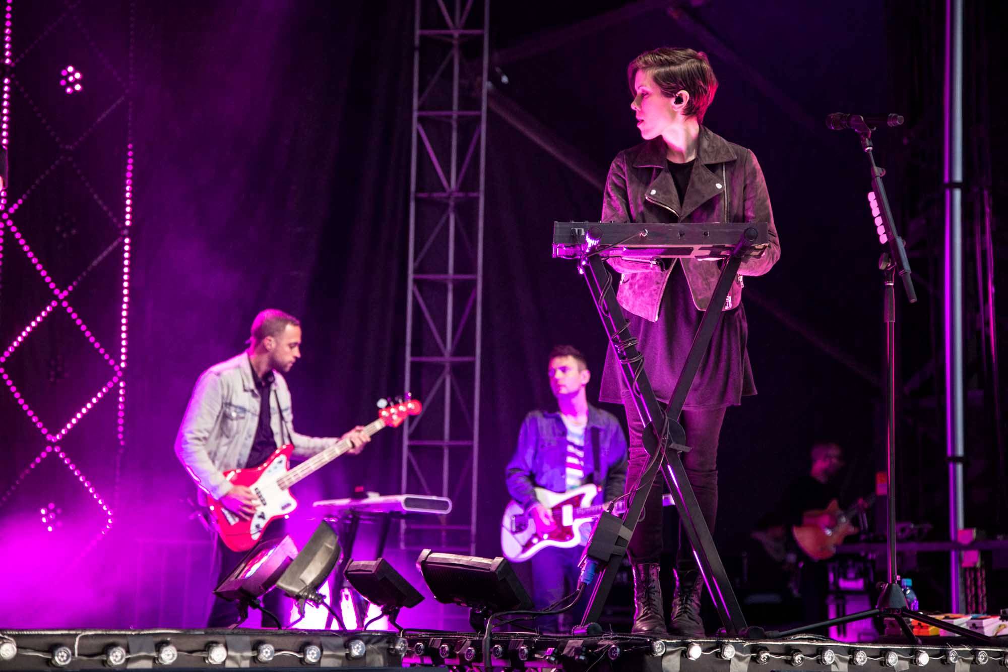 Tegan and Sara at Deer Lake Park, CBC Music Festival