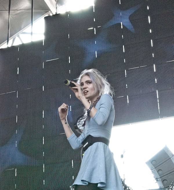 Grimes at Pemberton Music Festival July 18